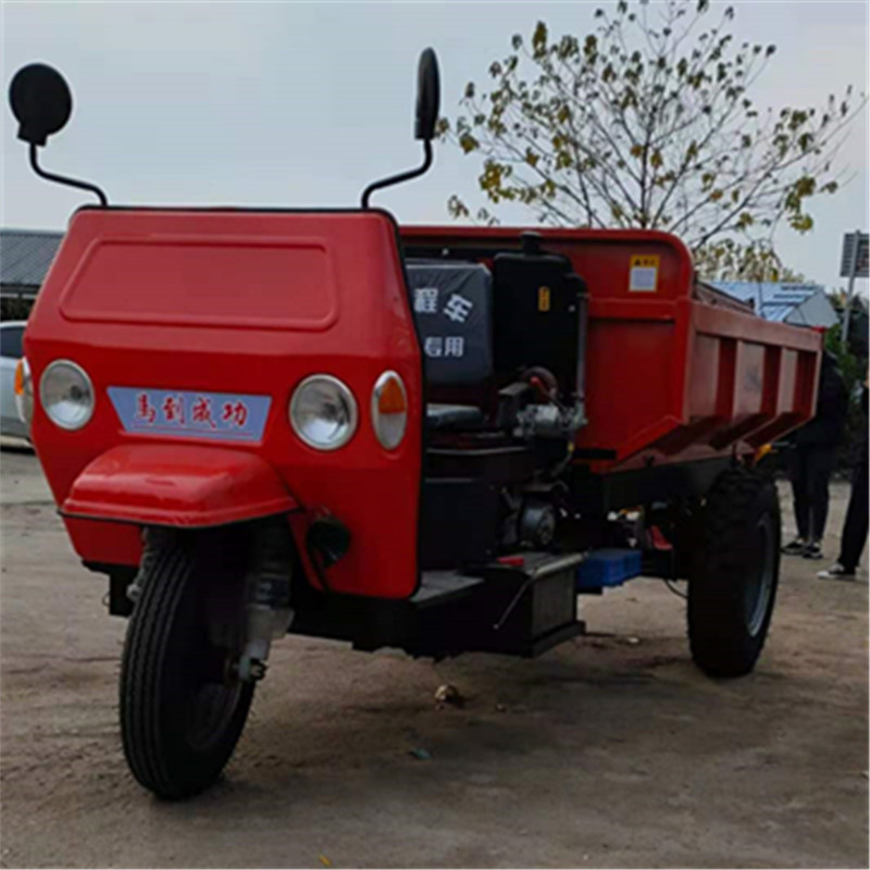 柴油三轮车 农用拉货载重三蹦子三轮车 厂家供应自卸三轮车