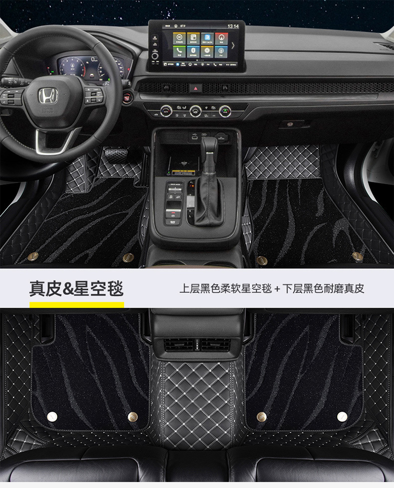 Suitable for Dongfeng Honda Crv Floor Mats 23 Models 2021 New 2023 Old Models Special Fully Surrounded Car Floor Mats