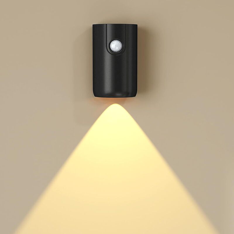Cross-Border Led Night Light Wall Lamp Magnetic Adhesive Lighting Night Light Flashlight Corridor Bedroom Staircase Outdoor