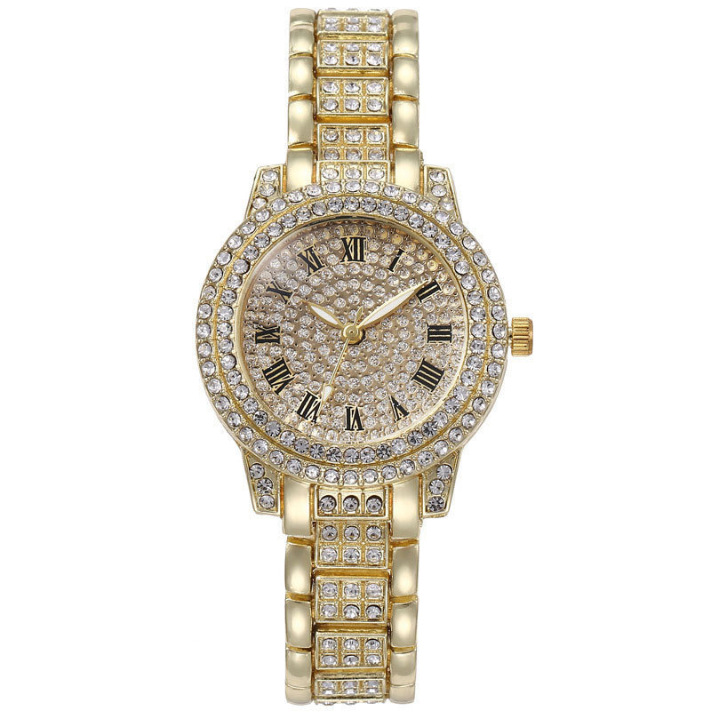 Golden gypsophila roman single watch
