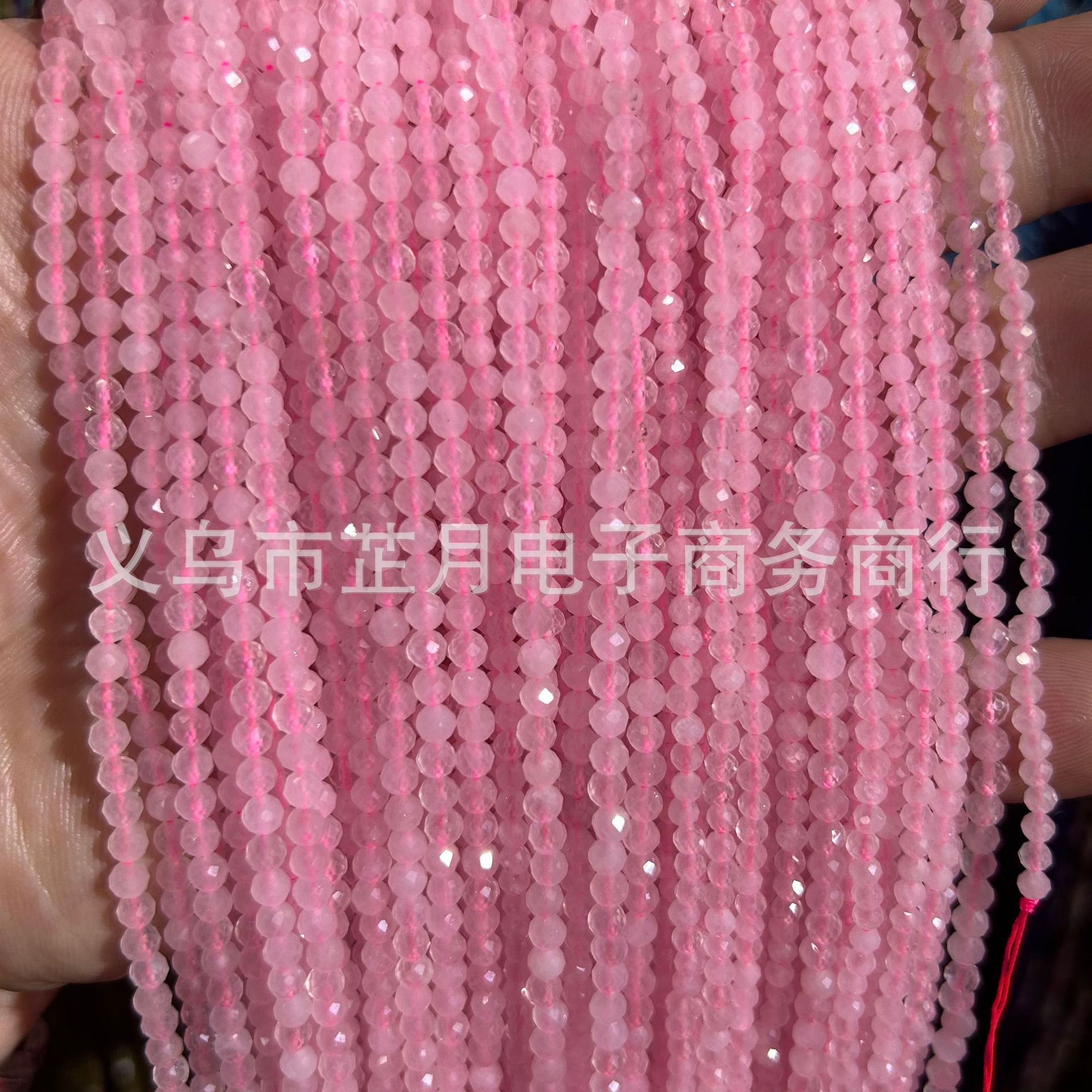 Pequeñas cuentas 2mm3mm4mm facetas todo tipo de ágata Cristal de piedra natural granos sueltos DIY joyería pulsera collar