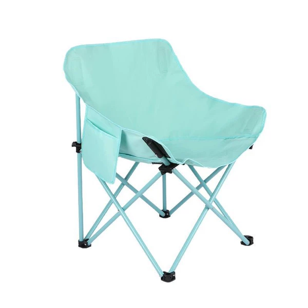 Children's moon chair blue