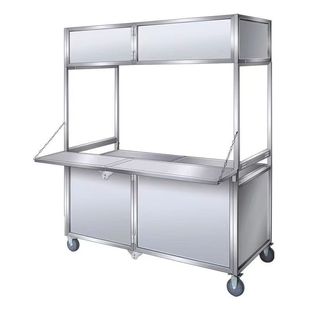 Snack Stalls, Outdoor Street Stalls, Night Market Carts, Foldable Multi-Functional Dining Carts, Mobile Commercial
