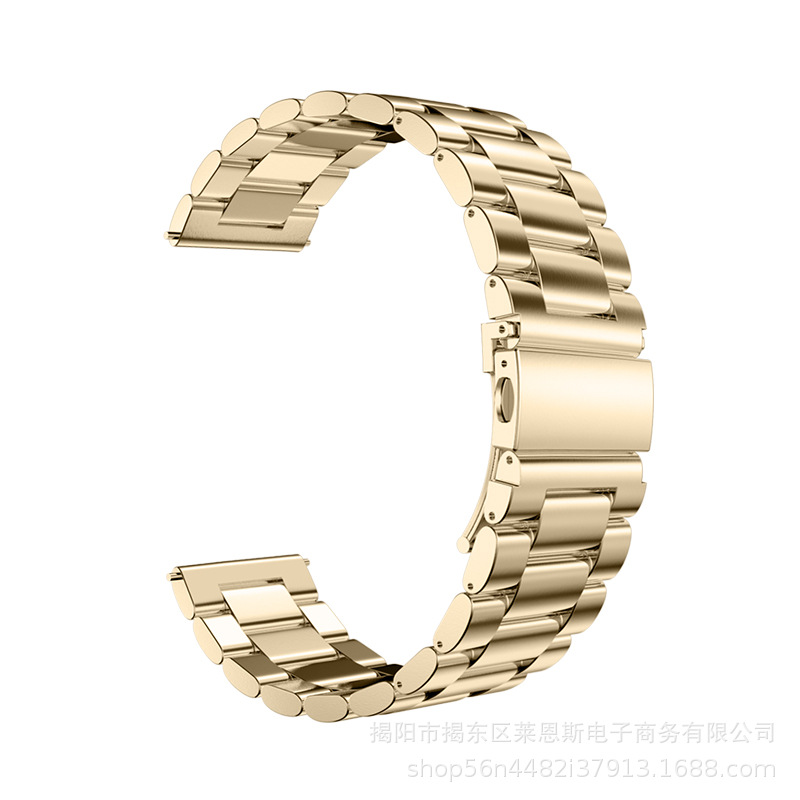 Three steel belts-retro gold