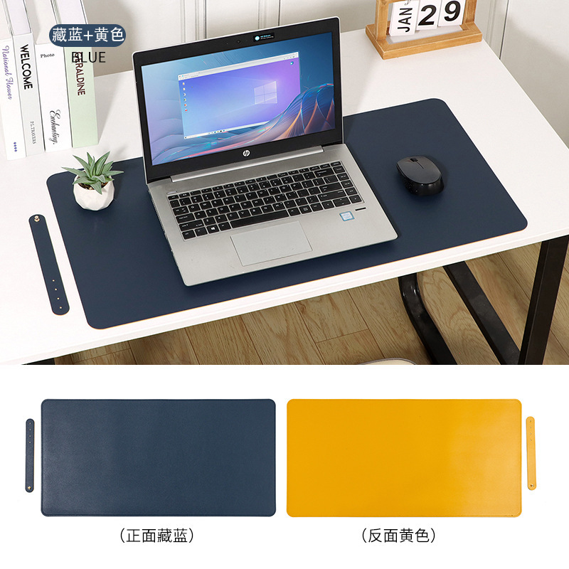 国境を越えた両面のテーブルマット汚れに強い超大型皮革マウスマット防水コンピュータオフィスの字を書くテーブルマットはロゴを印刷できる|undefined