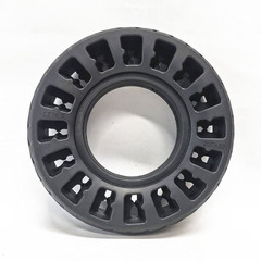 8-inch small dolphin mini electric scooter tire 200x50 front wheel honeycomb solid tire, rear wheel airless tire