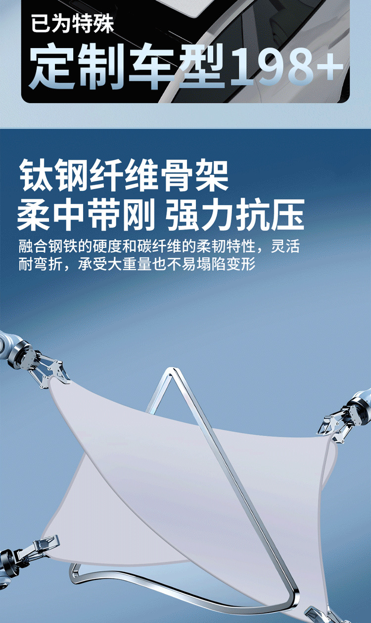 Suitable for Jihu T5/S5/Koala S Ice Crystal Canopy Sunshade Accessories Sun Protection and Heat Insulation Split Sunshade