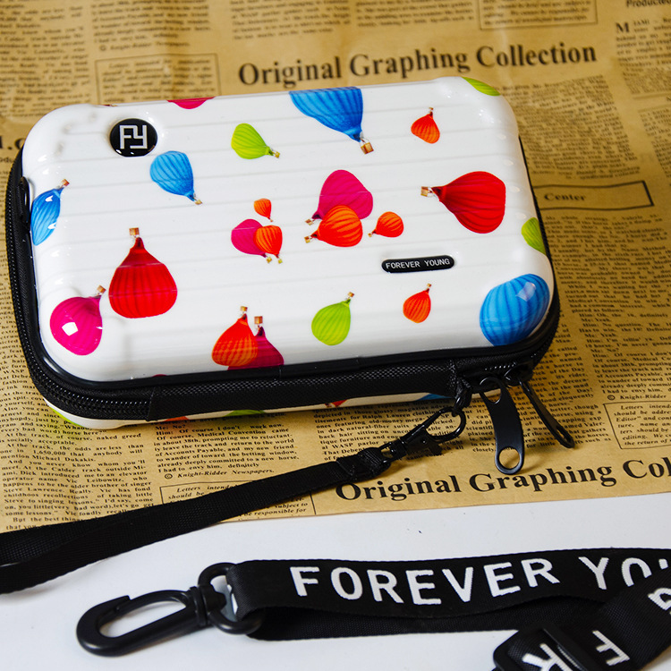 Fábrica al por mayor nuevo multi-funcional bolsa de cosméticos portátil viaje de moda lavado ABS + PC Corea del Sur impermeable al por mayor