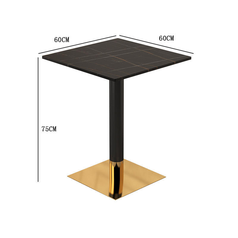 Mesa cuadrada 60 * 60 * 75