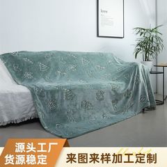 新商品クリスマスプレゼントアマゾン夜光毛布サンゴ絨毯発光子供エアコン昼休み毛布卸売り