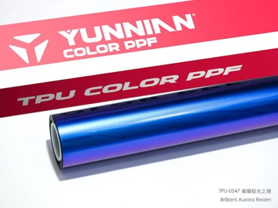 Auto Color Change Film — and wet application TPU car - tpu-brilliant-aurora-realm-dual-use-for-wet-and-dry-surfaces-15215m