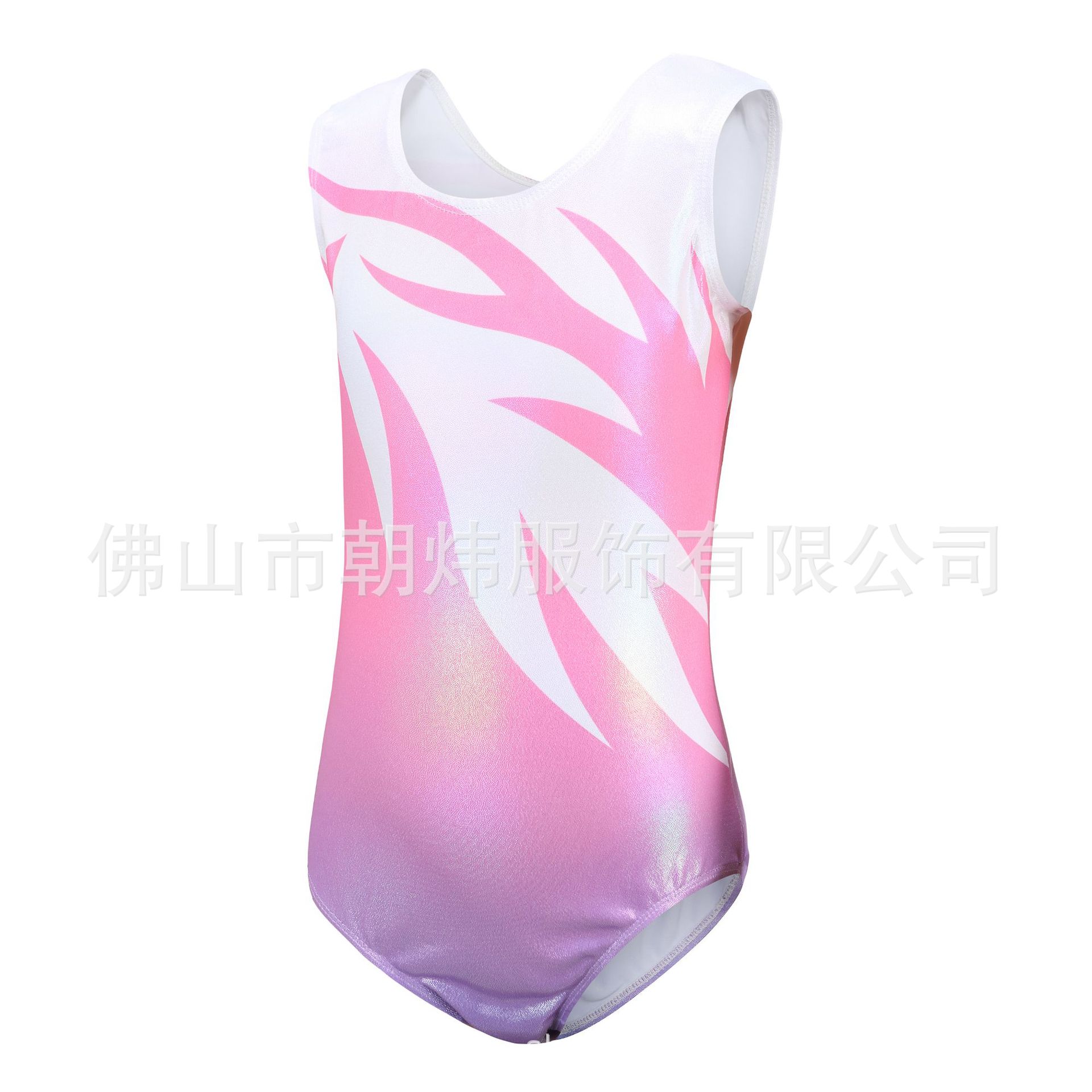 Ropa de gimnasia bronceado niñas ropa de gimnasia ropa de baile de niños ropa de rendimiento medias ropa de práctica de los niños