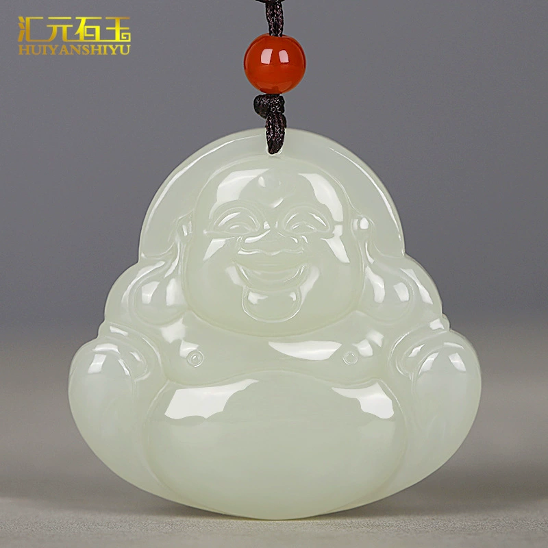 П pendant белый нефрит, чай Tieguanyin