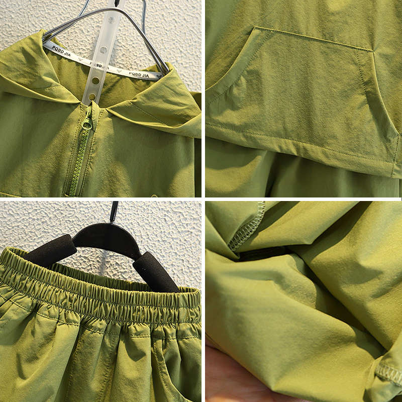 7935 traje de manga corta de verano para niños 2025 nuevo estilo para niños estilo occidental de moda verano delgado traje de dos piezas para niños bebé