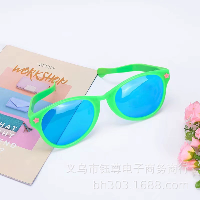 Очки Cross-border World Cup фан Big Glasses Рождество Новый год Бар Забавные пляжные очки