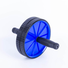 卸売りフィットネス器材家庭用補助器収腹神器腹筋盤正品専門鋼管双輪健腹輪盤