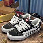 男女万斯 复古灰黑美式防滑复古面包鞋男鞋女鞋时尚休闲运动板鞋