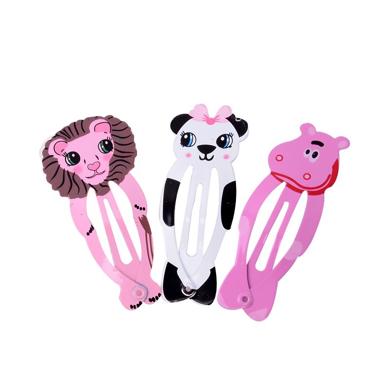 Molinhas de cabelo com animais em esmalte para meninas princesa_voghion.com