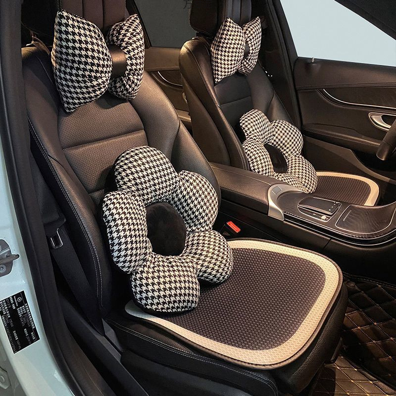 자동차 머리 받침 허리 목 베개 베개 자동차 자동차 좌석 뒤 쿠션 여름 목 쌍 허리 여성 공장