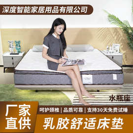 十二星座弹簧床垫酒店家用乳胶席梦思独立袋装弹簧软硬适中床垫