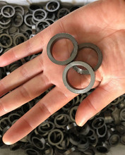 柔性石墨填料环开口石墨密封环膨胀石墨自密封环石墨V型垫片