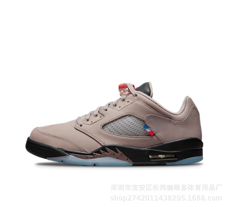 莆田靴 AJ5High バスケットボールシューズバックルシュラフ川メープルホワイトセメントアイスブルーエアクッション工場クロスボーダー男性と女性のスポーツ|undefined