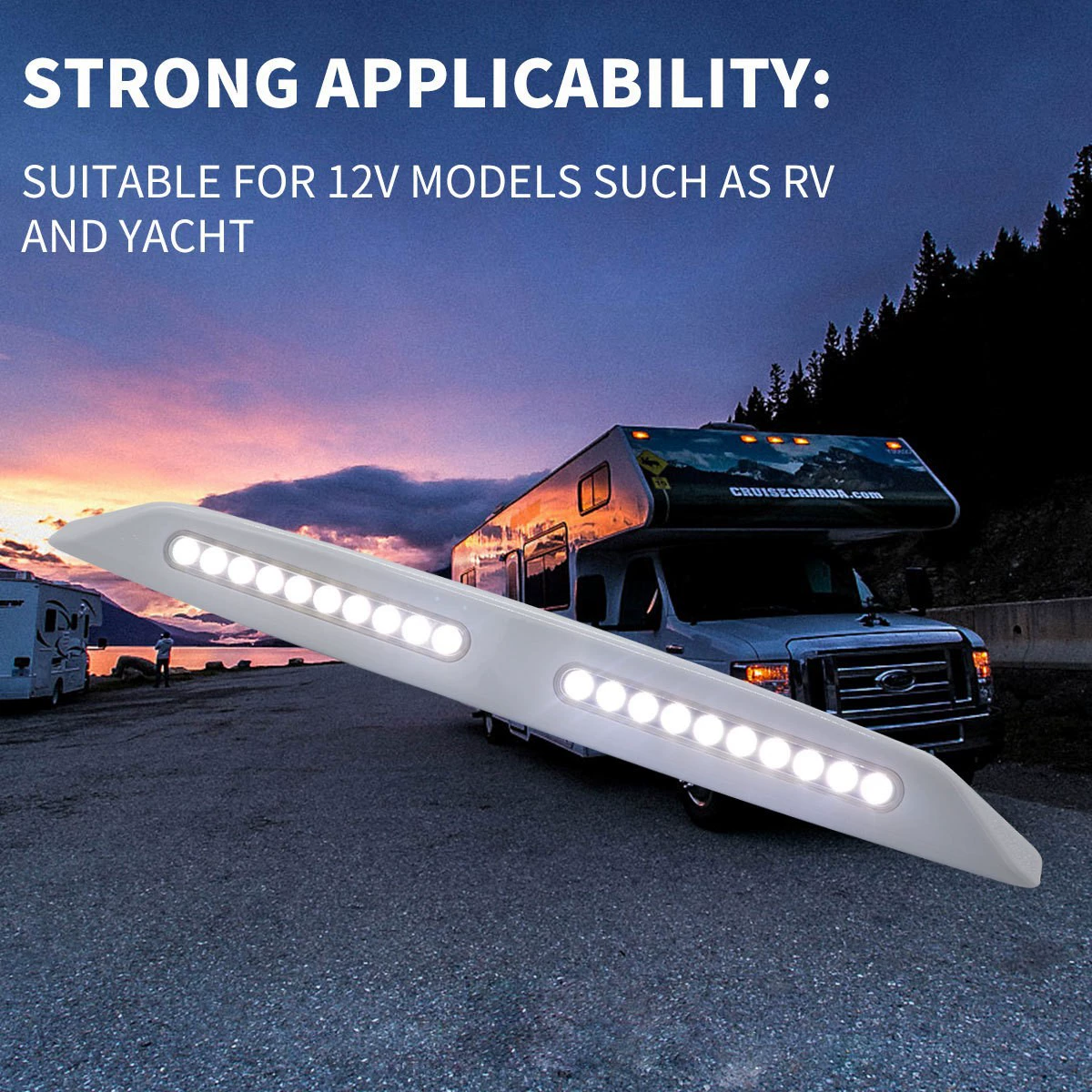 RV, headlights, reading, LED ceiling light, 12v