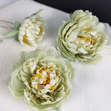 古风绢花发夹套装汉服发饰唐风花朵U钗头饰后压古装配饰头花发卡