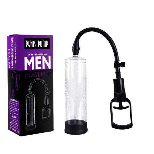 Men's negative pressure vacuum penis trainer stretching exerciser JJ pull rod with watch thick suit meat ball airplane cup