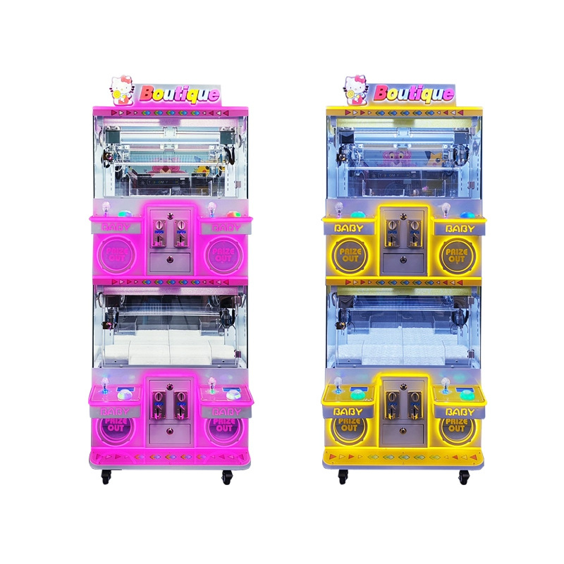Kitty máquina boutique de monedas comerciales muñecas de clip de juegos para niños juegos de juegos de ciudad equipos de juegos de venta transfronteriza caliente