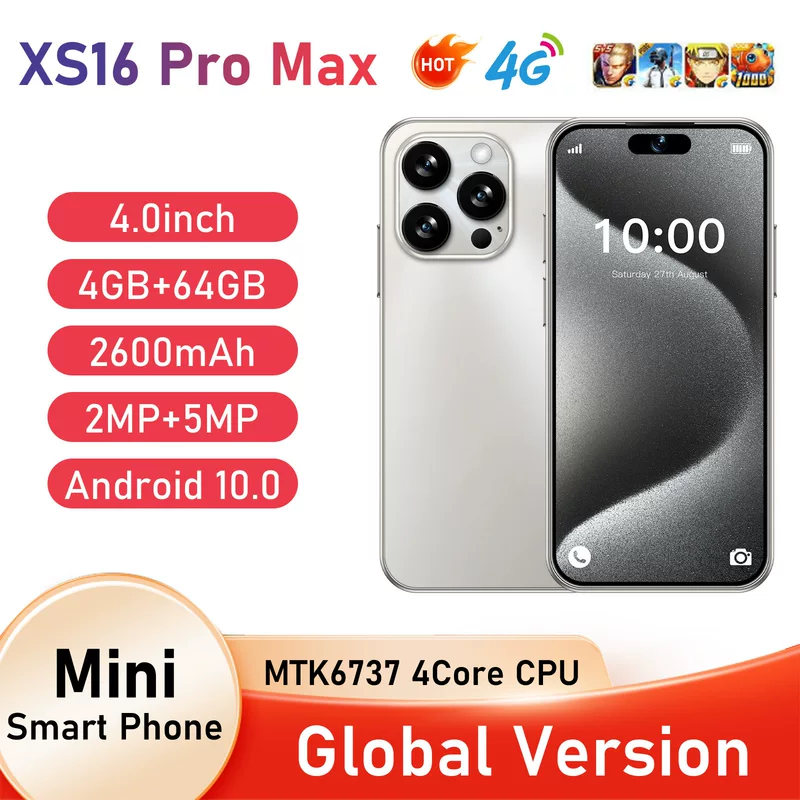 Кросс-граница XS16 Android карманный смартфон 4G мини GPSWIFI оптом за рубежом TK можно выслать от имени