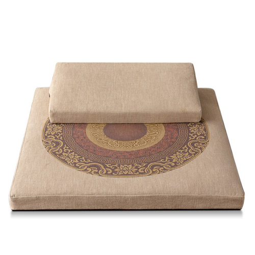 WBZ7 Zen Meditation Cushion Environmentally Friendly Thickened Worship Mat Home Meditation Kneeling Mat Meditation Mat Four Seasons Healthy Coconut Palm Futon