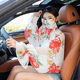 Driving Sun Protection Shawl Mask Cycling Anti-Uv Scarf Women's Summer Thin Cloak Gauze Scarf Cloak Mask