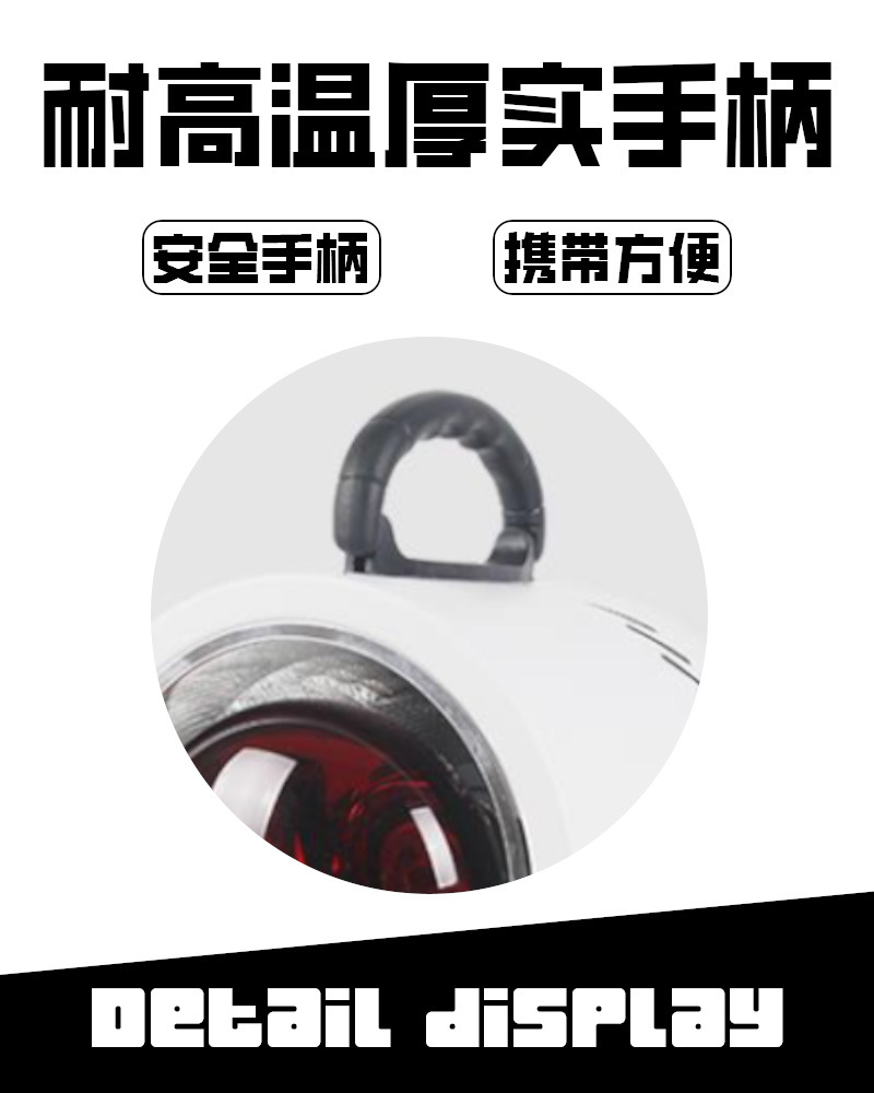 Car solar film test tool thermal insulation film performance test infrared barrier function demonstration thermal infrared baking lamp