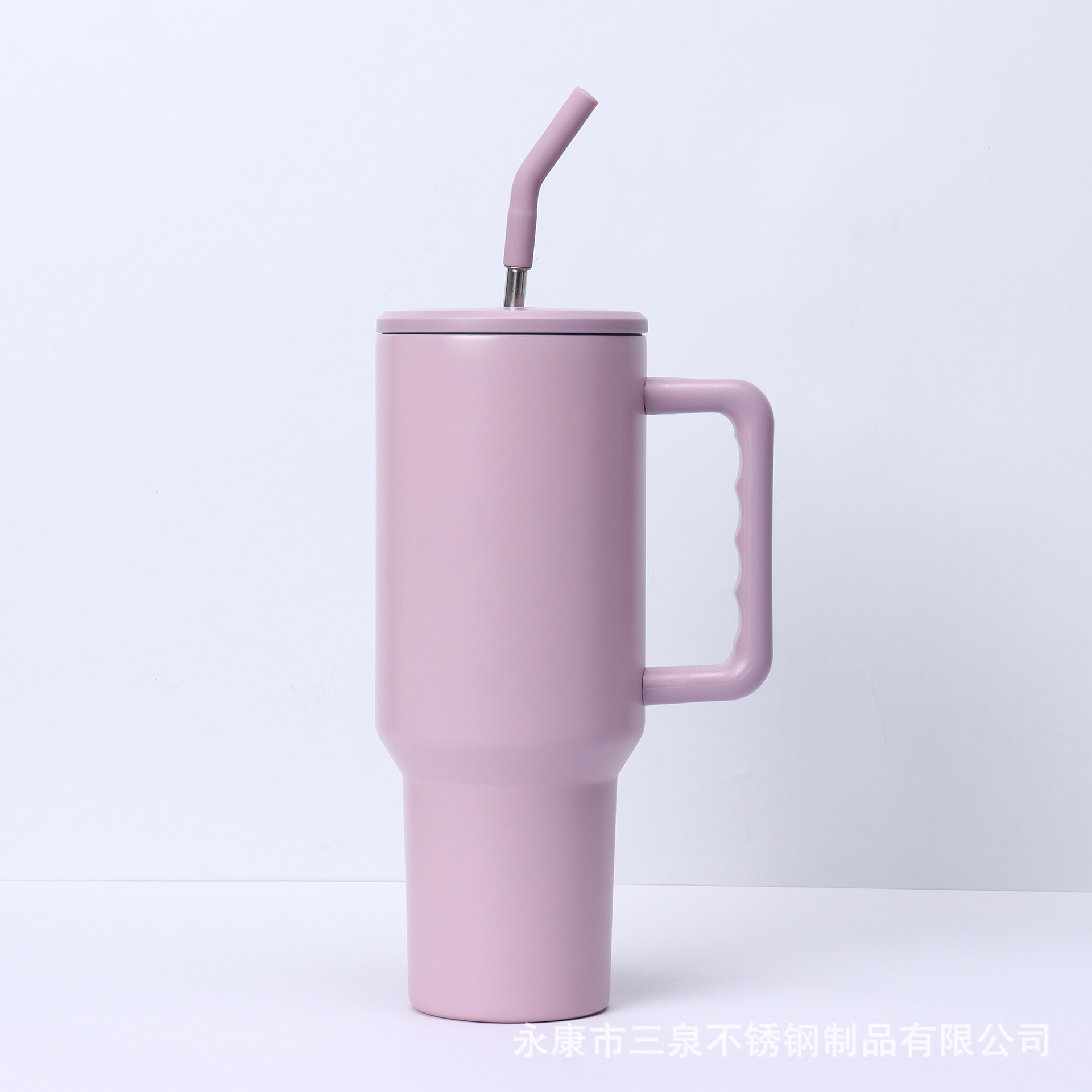 Amazon nuevo 40oz mango helado ventosa 304 taza de coche aislamiento cerveza fría cola taza de agua del coche