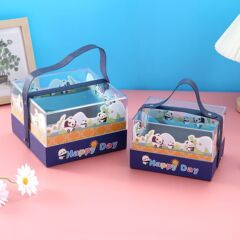 アクリル漫画ポータブルギフトボックスベビーハイエンド誕生日満月宴会ギフト包装箱空箱卸売