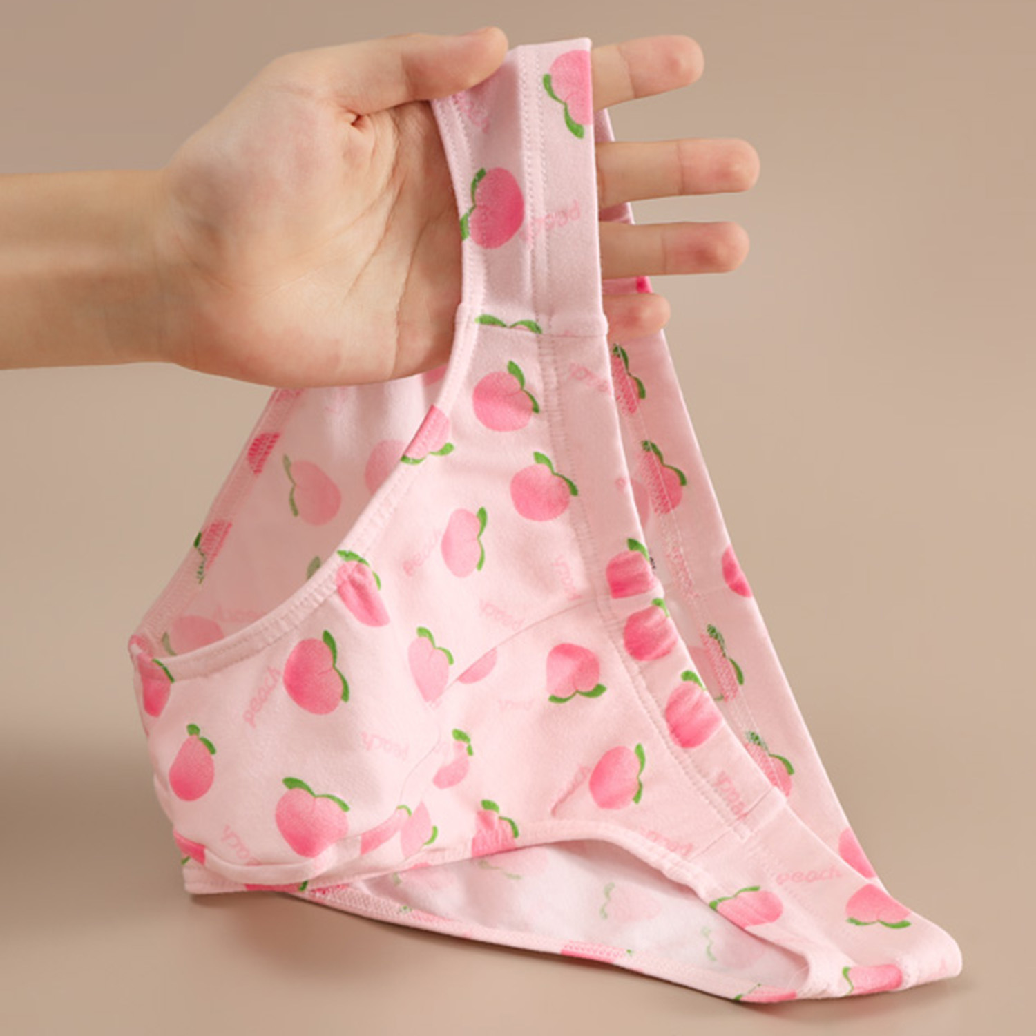 New Men's Underwear with Unique Fruit Print Briefs for Young Men, Made of Pure Cotton, Breathable, Sexy and Comfortable Shorts