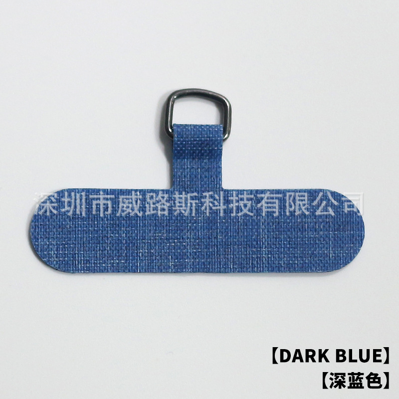 Nuevo teléfono móvil cordón tarjeta cuello colgante tela curada anti-pérdida clip de mensajero de nailon tela Oxford poliéster junta cadena