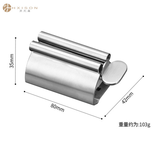 304 stainless steel toothpaste squeeze artifact lazy squeeze toothpaste holder creative facial cleanser squeezer manual press