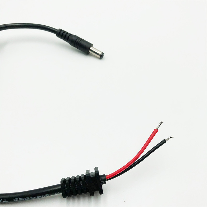 UL2464 DC线加磁环+SR上锡定制款充电线大电流适配器电源连接线