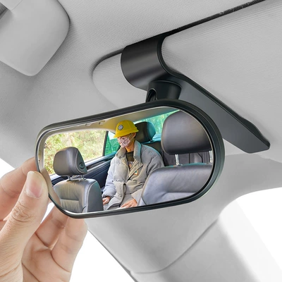Suitable for Kidsren's Rearview Mirror: Sun visor rearview mirror