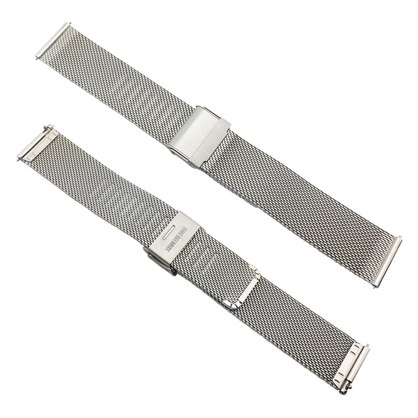 Substitute dw Stainless Steel 06 Wire Mesh Strap Milanese Smart Spaceman Watch Woven Black Steel White Steel Strap