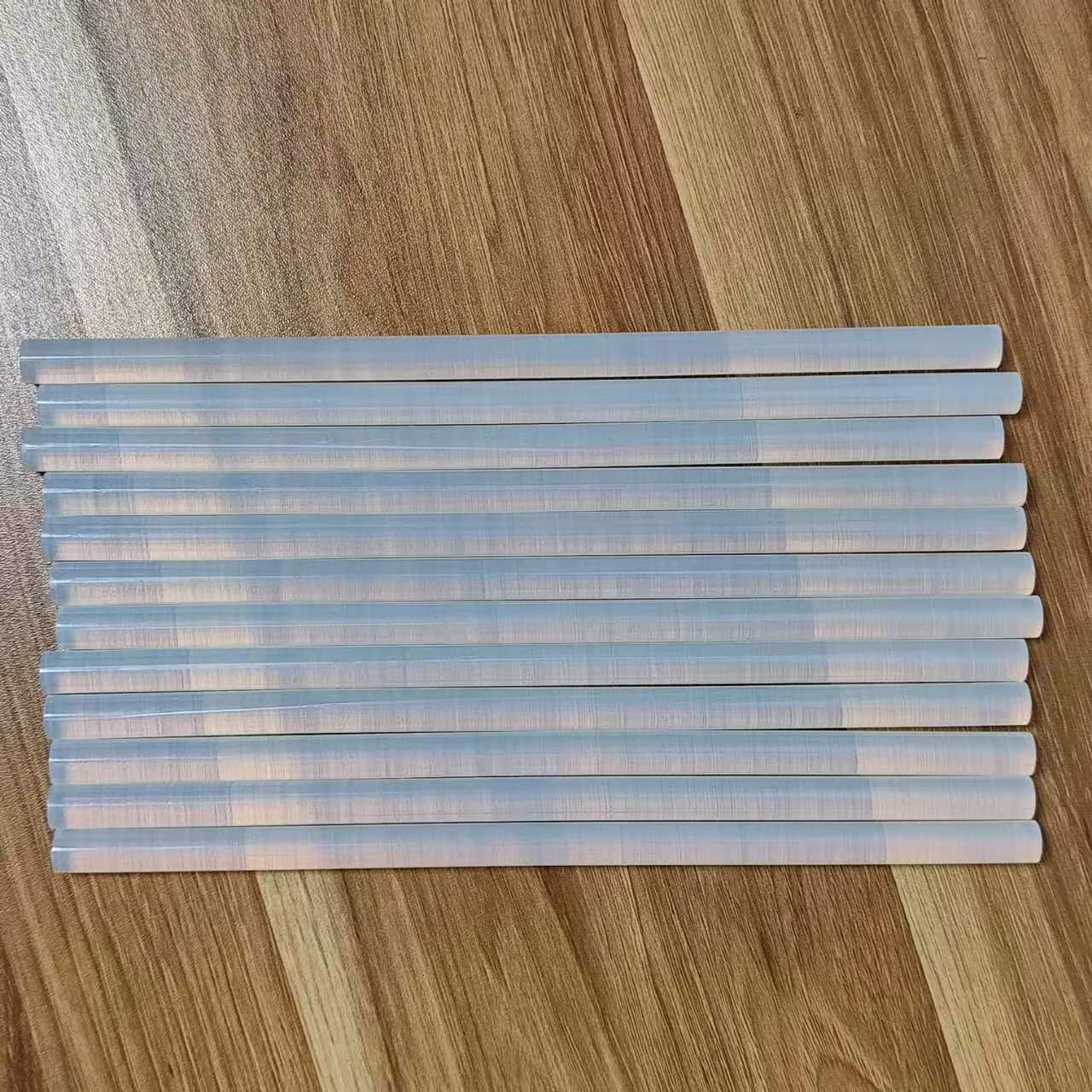 7mm11mmEVA透明超粘热熔胶棒条DIY胶枪溶胶黄彩色胶粒高温电子胶