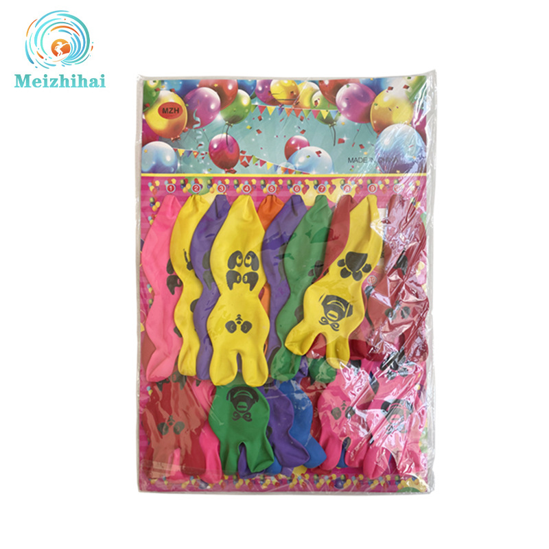 Especial en forma de globo de juguete al por mayor tarjeta colgante tarjeta globo completo empuje regalo Tarjeta de juguete globo