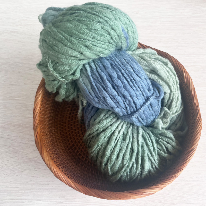 成龙纺织 厂家供应1.2支全腈大肚纱 100%腈纶纱线 毛衣围巾线