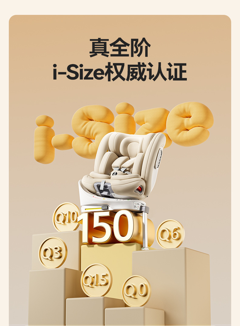 Suitable for German Dwarfoo Kids Safety Seats for Cars for Babies and Babies from 0 to Other 2 Years Old