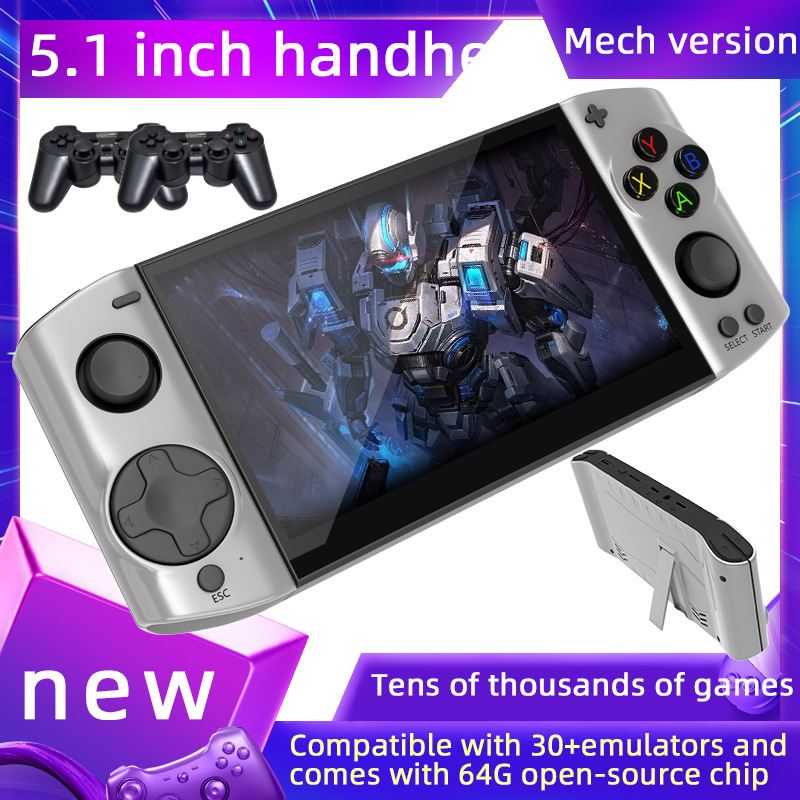 New mecha version doubles battle handheld children GBA student arcade export handheld PSP game machine
