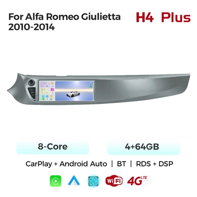 For 10.26" Alfa DVD Navigation - octa-core-4g-version-464-carplay