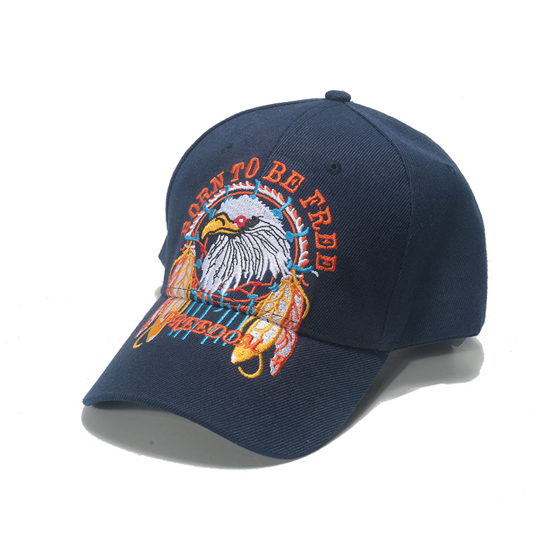 Unisex Vacation Simple Style Eagle Curved Eaves Baseball Cap display picture 2