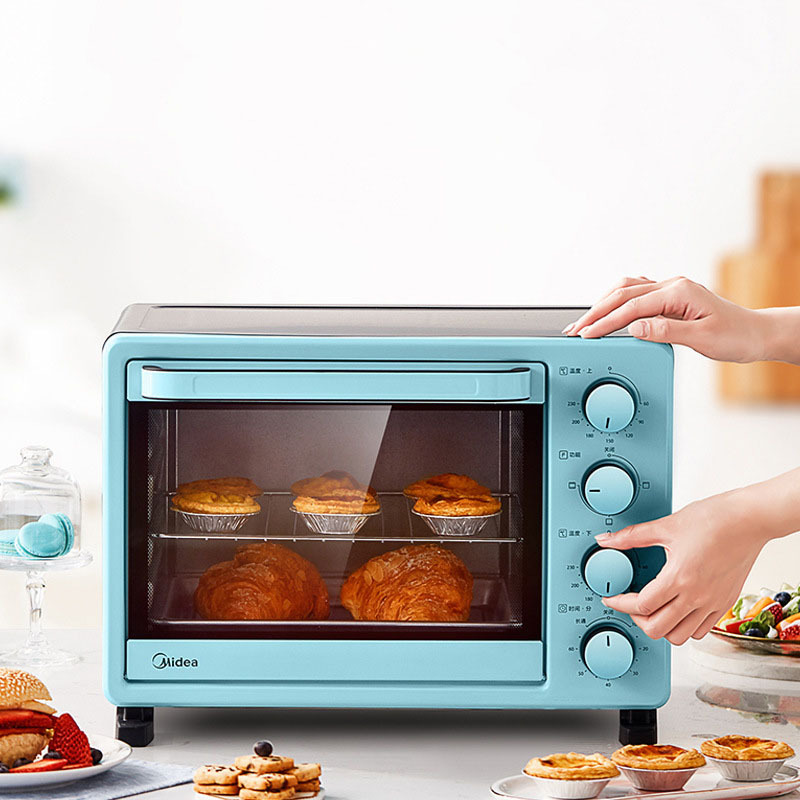 适用美的烤箱2531家用烘焙电烤箱多功能全自动蛋糕25升大容量